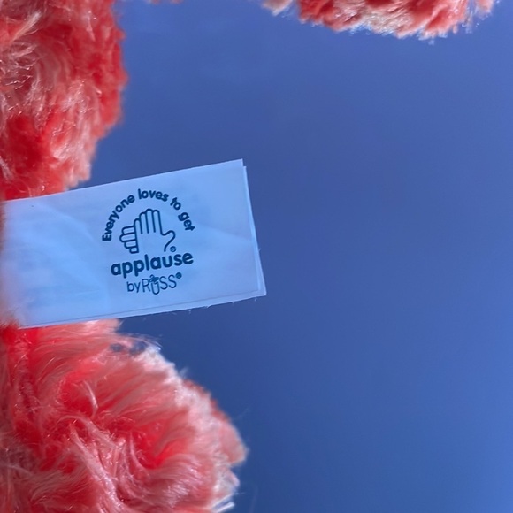 Russ Berrie orange teddy bear - Picture 5 of 5